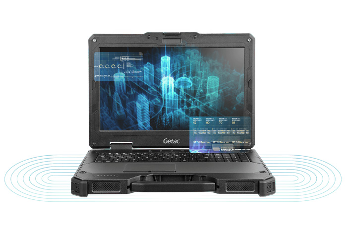 15.6英寸加固級軍用筆記本電腦GETAC X600