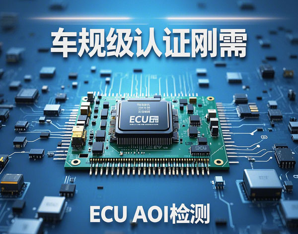 車規(guī)級認證剛需：ECU AOI檢測如何滿足ISO 26262功能安全驗證標準？