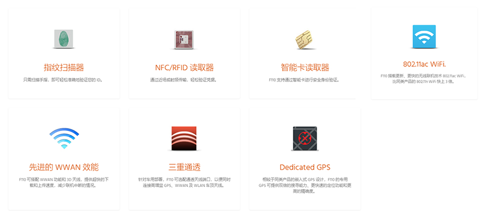 11英寸加固三防平板電腦（軍用級）Getac F110